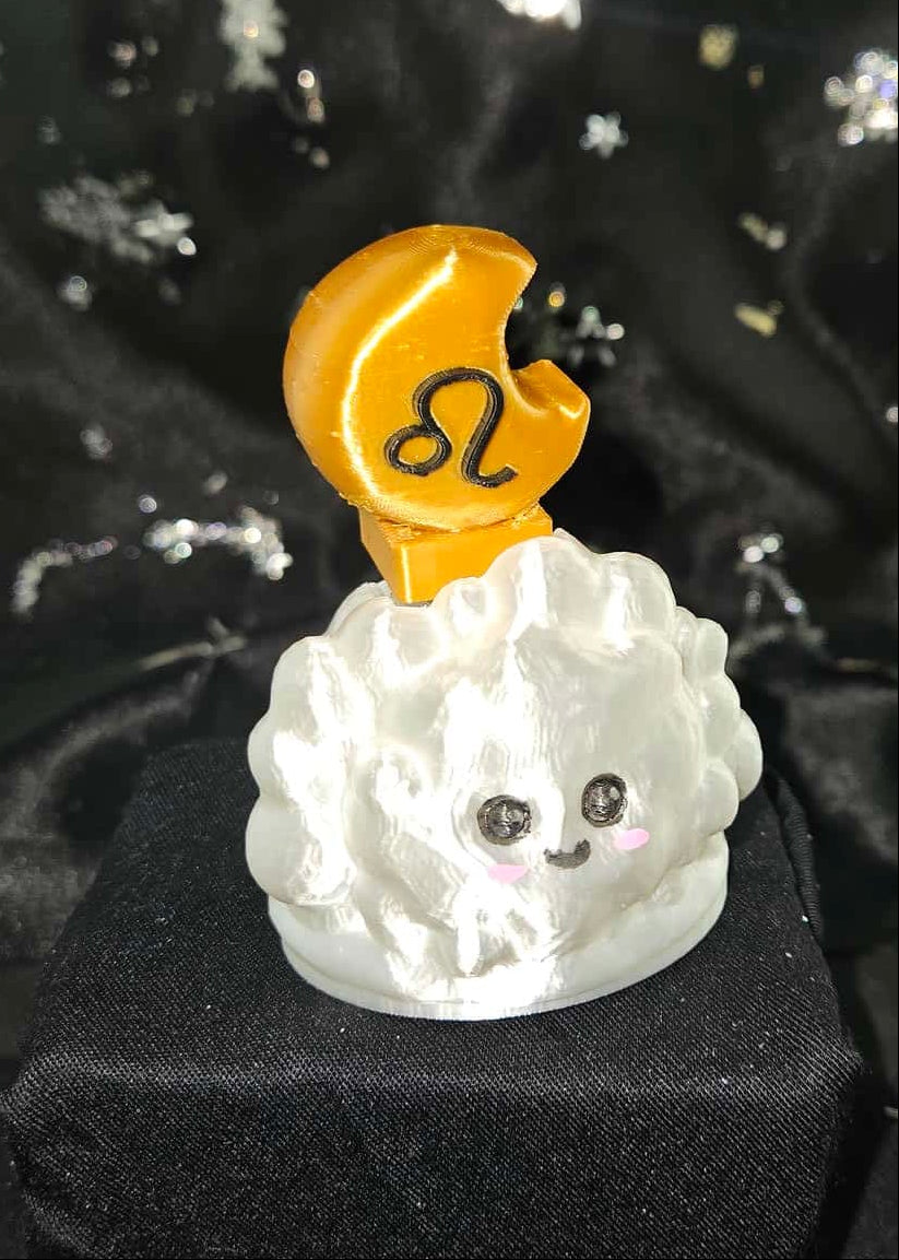 Moon in the clouds fidget toy