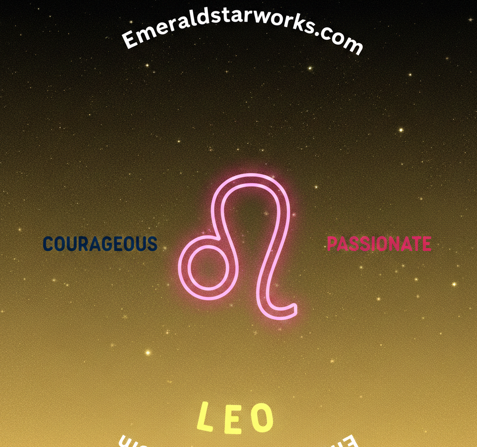 Leo Black Gold Ombre