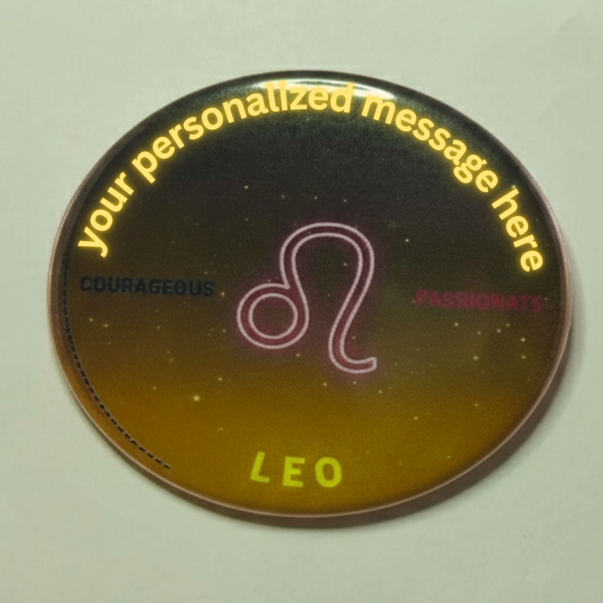 Leo Black Gold Ombre