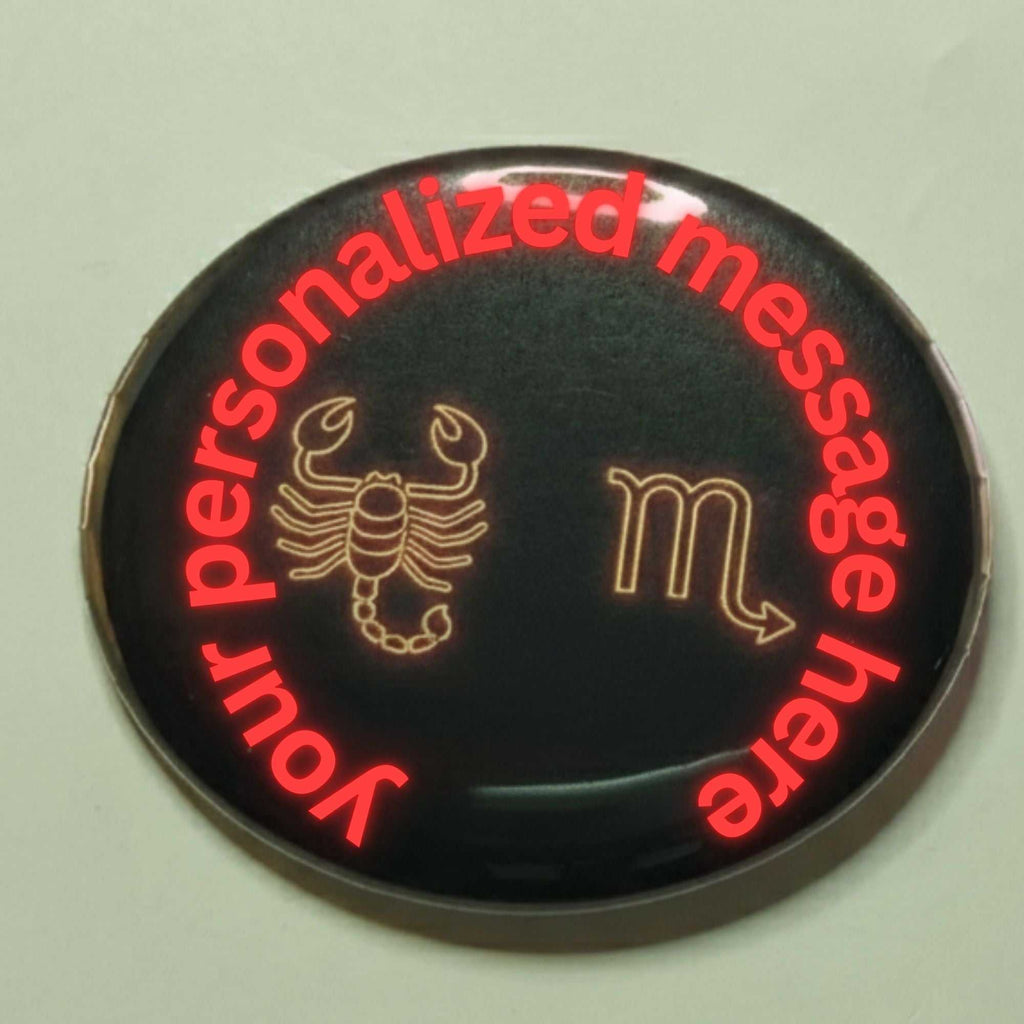 Neon Scorpio badge